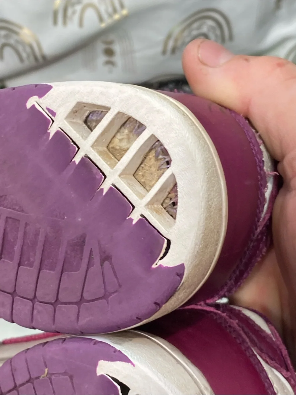 Nike Women’s Low-Top Sneakers — Purple & White